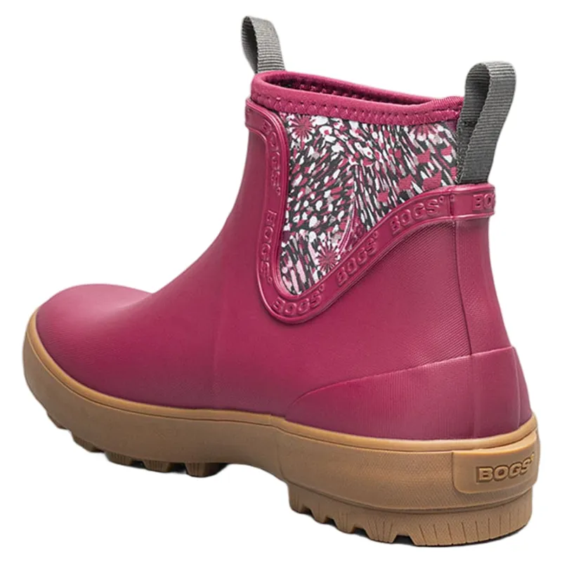 Bogs Women's Harper Chelsea Boot in Berry-2