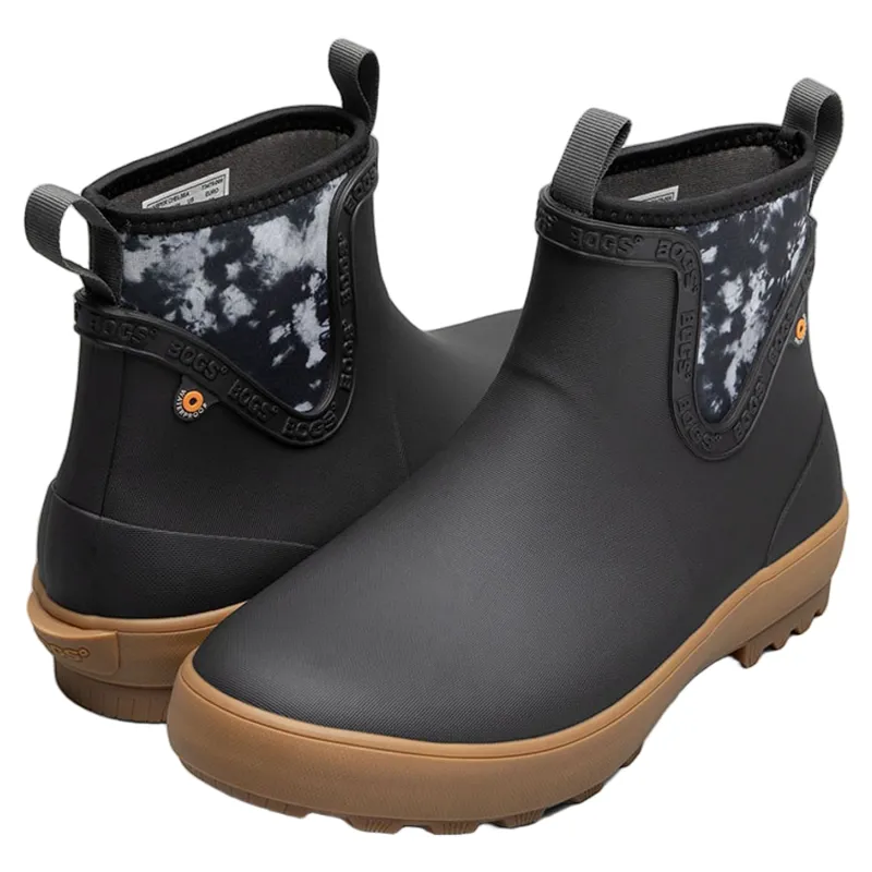 Bogs Women's Harper Chelsea Boot in Black Multi-1