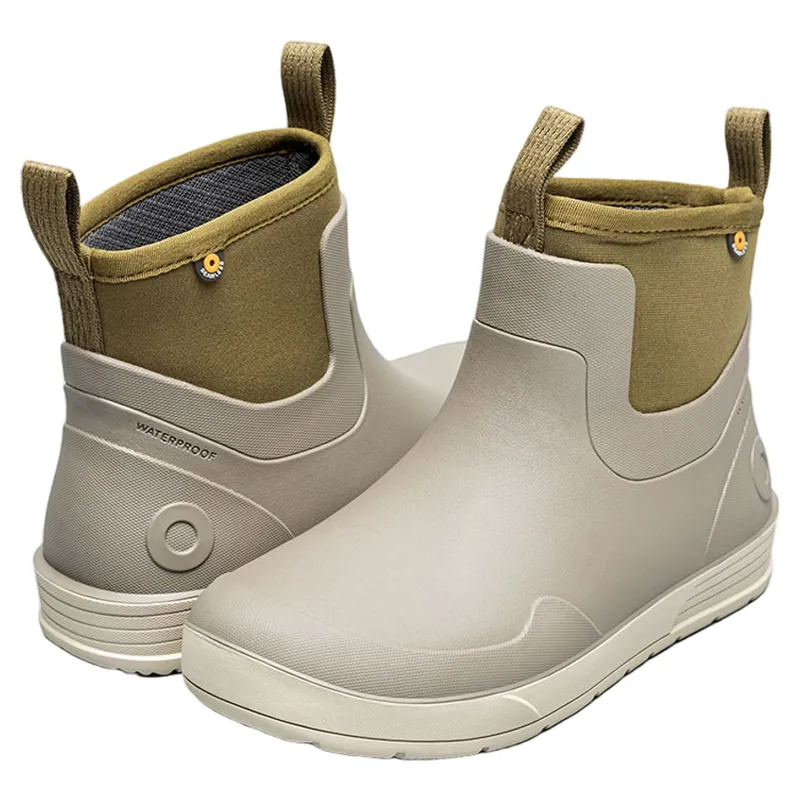 Bogs Women's Rockaway Seamless Chelsea in Taupe Multi-3