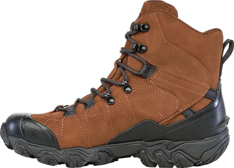 Oboz Bridger 8 B-Dry Insulated Waterproof Boot in Grizzly-2