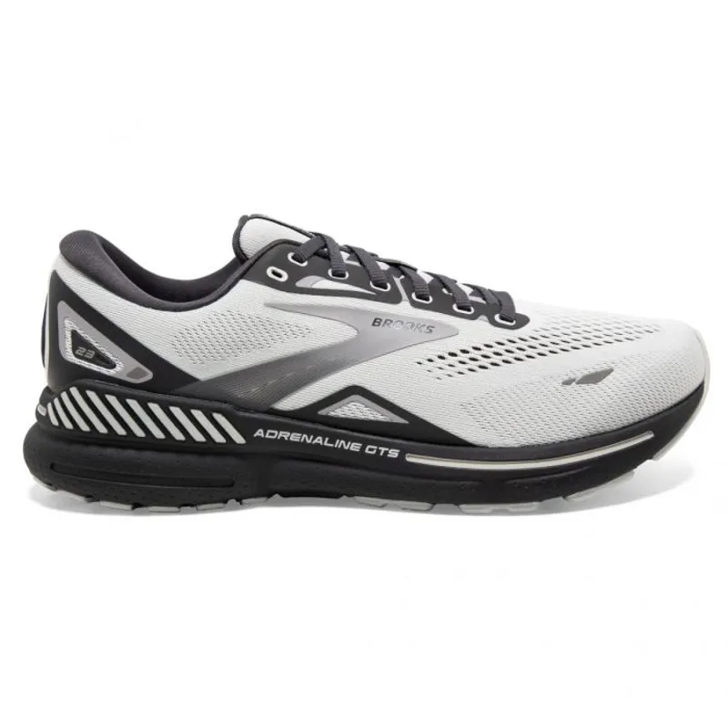 Brooks Adrenaline GTS 23 in Oyster and Ebony-1