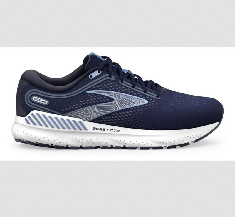 Brooks Beast GTS 23 in Peacoat and Blue