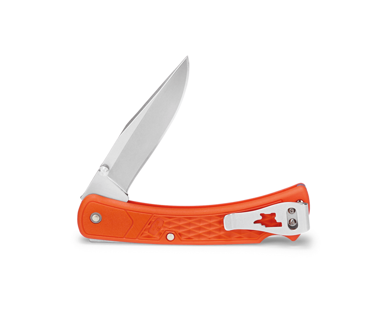 Buck Knives 110 Slim Select Knife in Blaze Orange-1