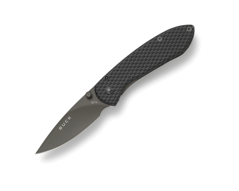 Buck Knives 327 Nobleman Carbon Fiber Graphic Knife