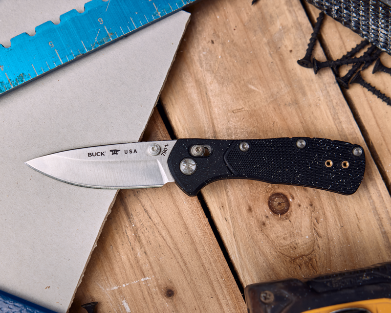 Buck Knives 790 Mini Range Pro Knife in Black-6
