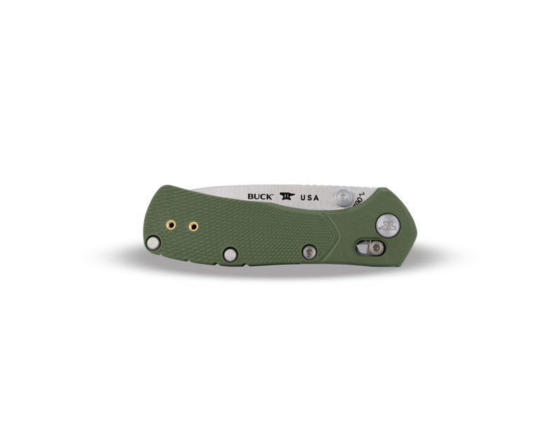 Buck Knives 790 Mini Range Pro Knife in Green-2
