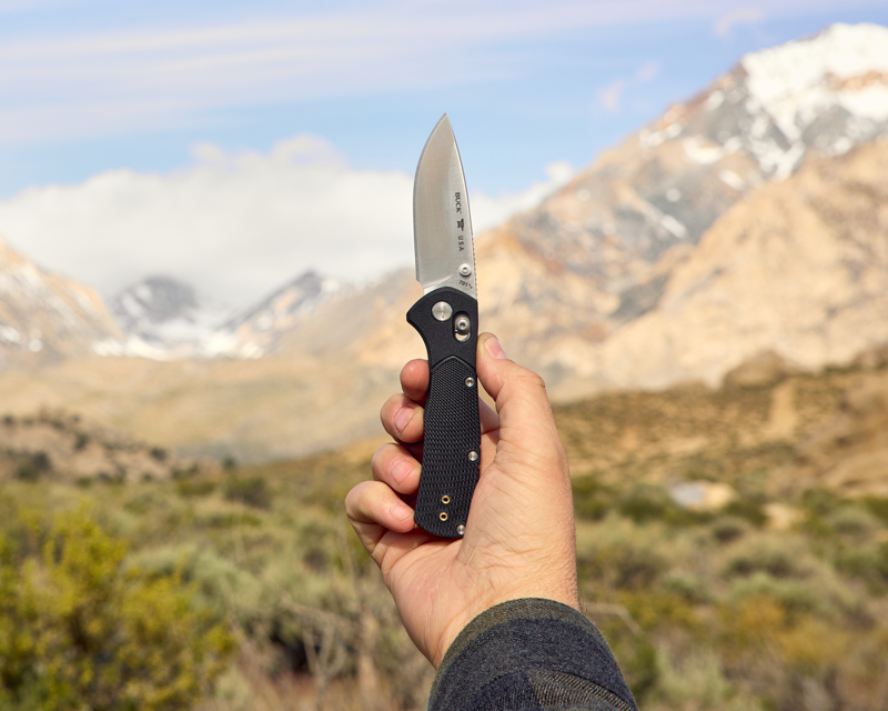 Buck Knives 791 Range Pro Knife in Black-5