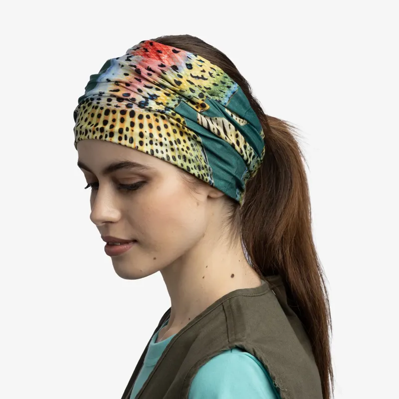 Buff CoolNet UV Neckwear Amadeo Bachar Rainbow Multi-3