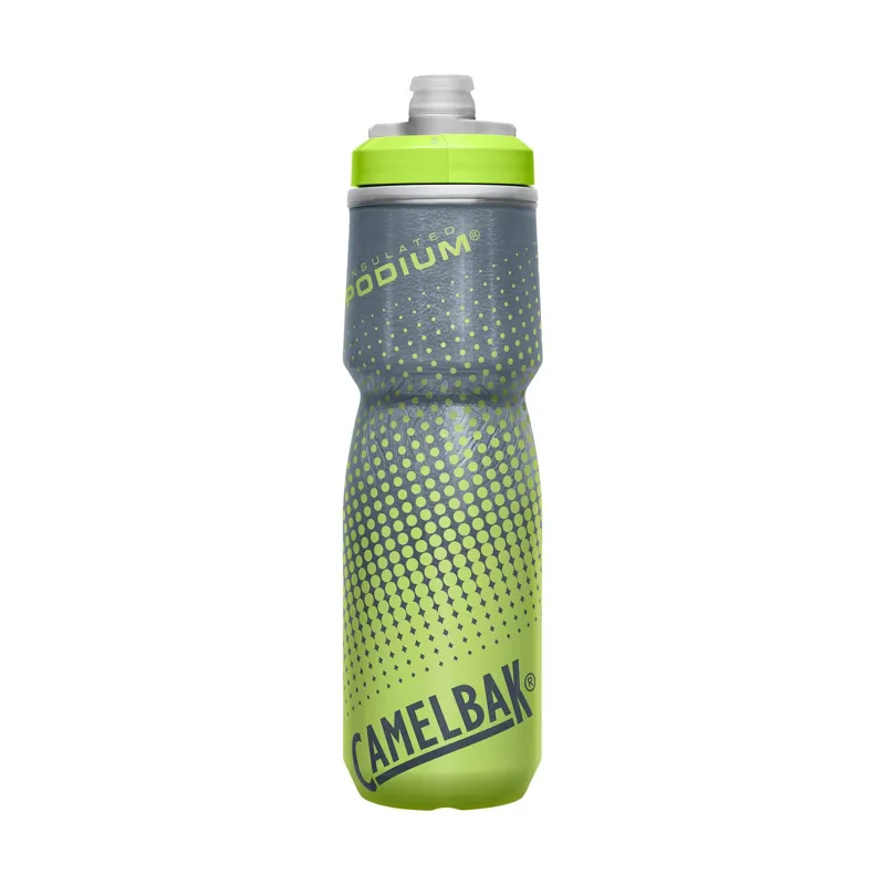 Camelbak Podium Chill 3.0 24oz Bike Bottle in Yellow Dot