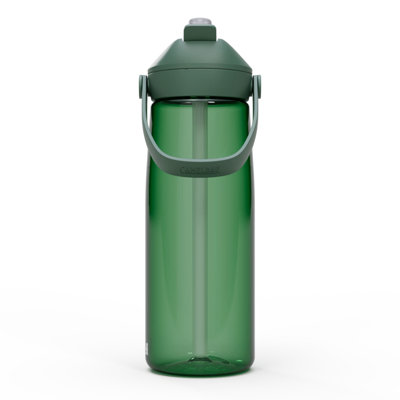 Camelbak Thrive Flip Straw Tritan Renew Bottle 25 oz in Forest Green-1