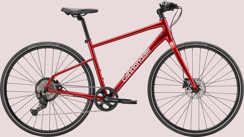 Cannondale Quick 3 Bike in Metallic Red