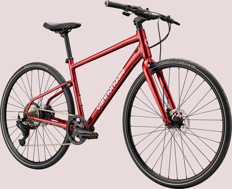 Cannondale Quick 3 Bike in Metallic Red-1