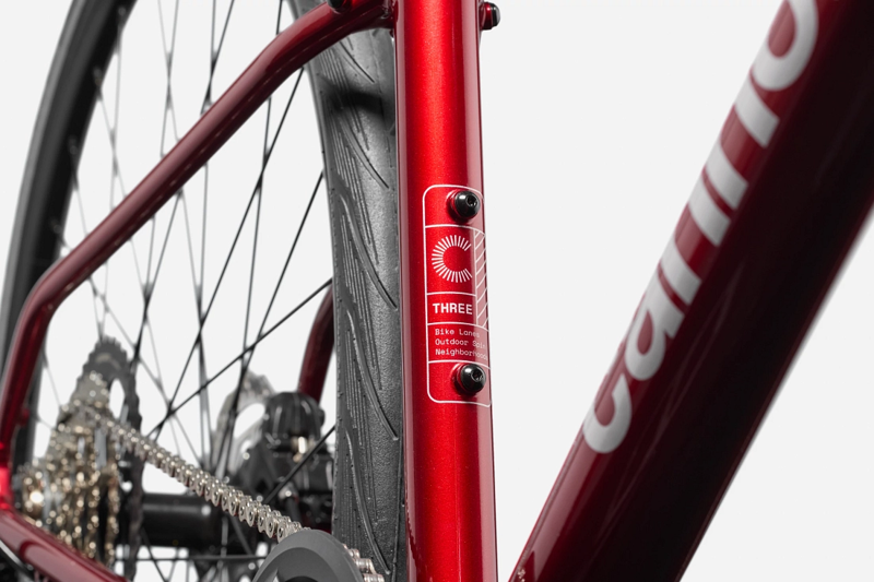 Cannondale Quick 3 Bike in Metallic Red-5