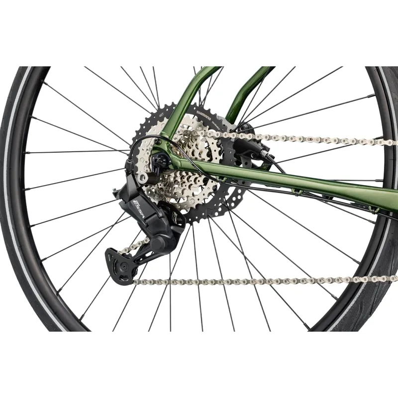 Cannondale Quick 3 Hybrid Bike in Spruce Green-4