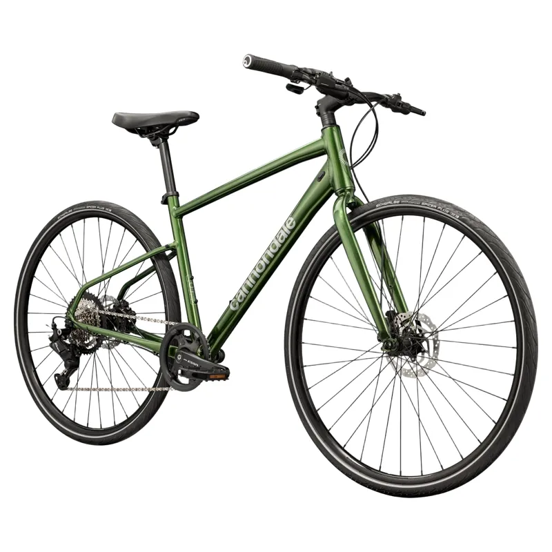 Cannondale Quick 3 Hybrid Bike in Spruce Green-1