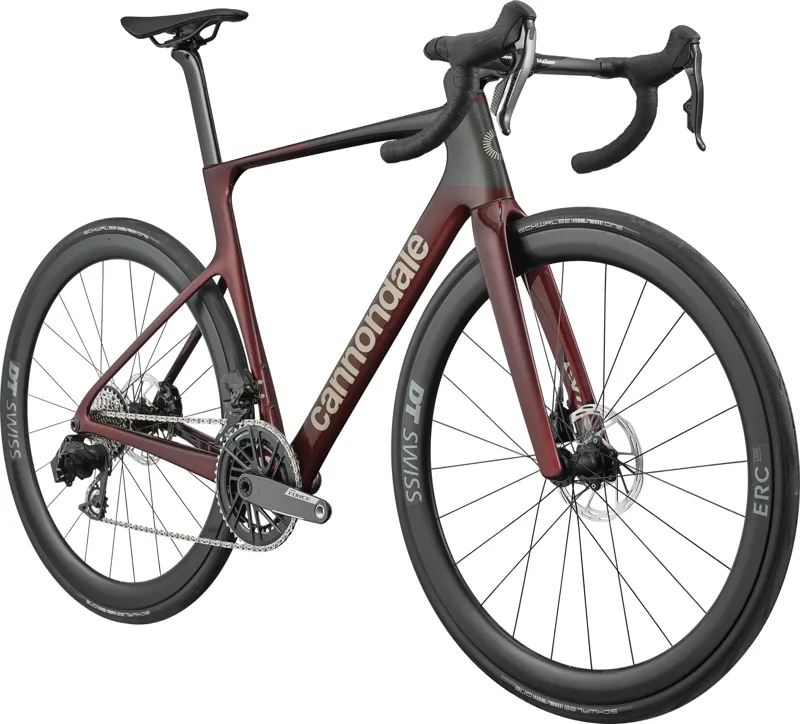 Cannondale SuperSix EVO 3 Road Bike in Cherry Lacquer-1