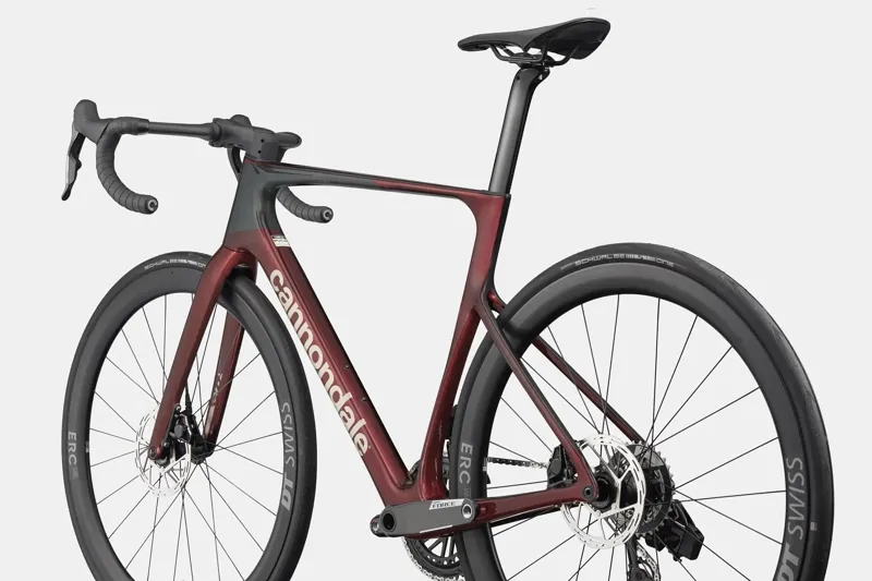 Cannondale SuperSix EVO 3 Road Bike in Cherry Lacquer-2