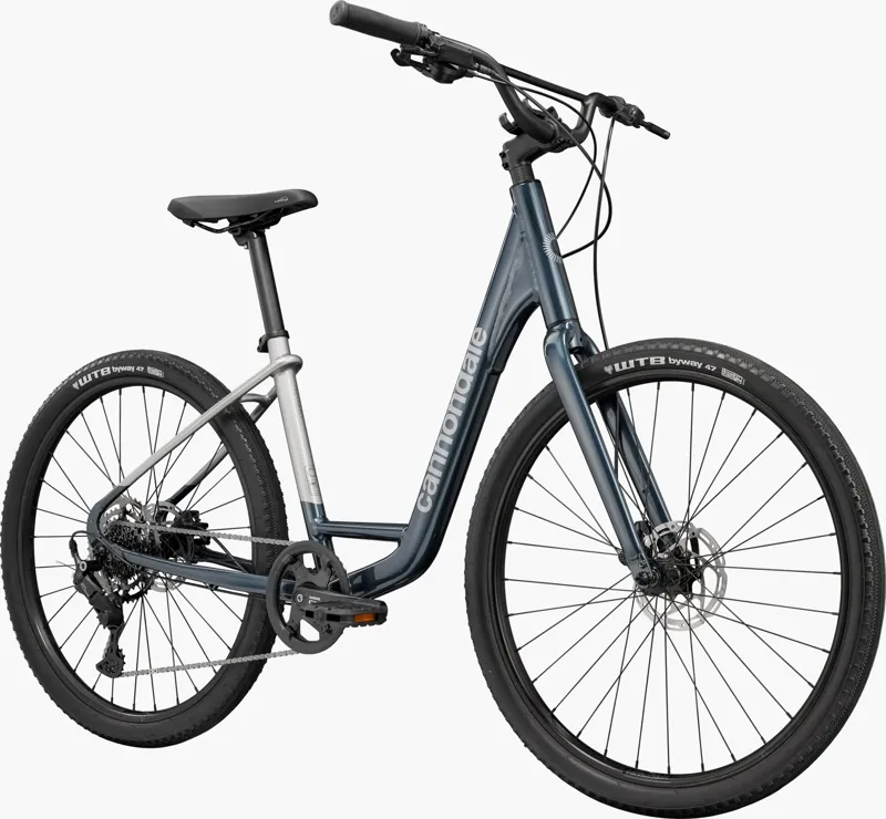 Cannondale Treadwell 1 Low StepThru Bike in Tungsten Blue-1