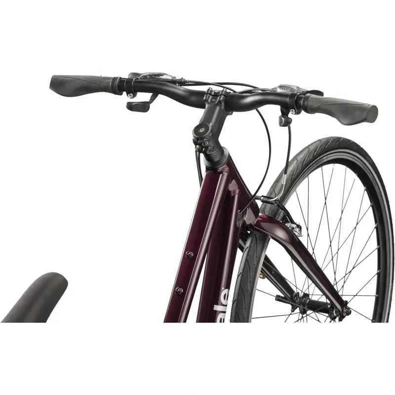 Cannondale Quick 4 StepThru Hybrid Bike in Royal Purple-4