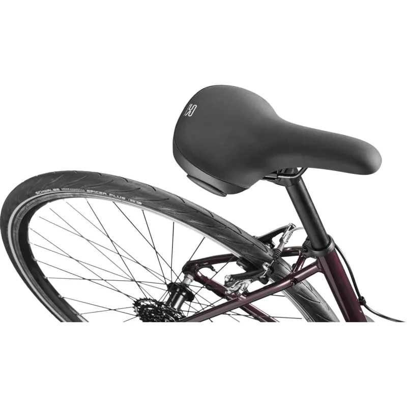 Cannondale Quick 4 StepThru Hybrid Bike in Royal Purple-7