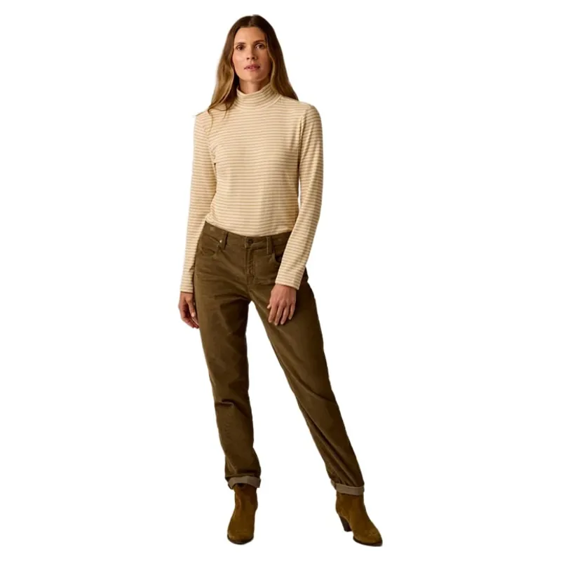 Carve Designs Carson Cord Jeans in Dark Olive-1