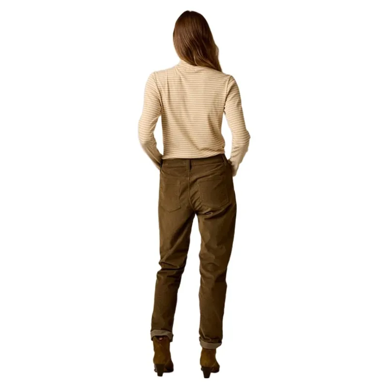 Carve Designs Carson Cord Jeans in Dark Olive-2