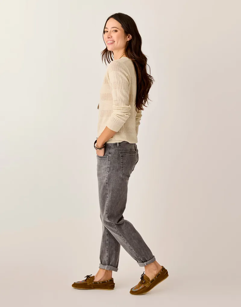 Carve Designs Carson Jean in Medium Grey-2