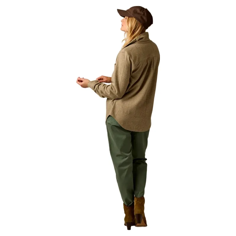 Carve Designs Fairbanks Supersoft Shirt in Herringbone-4