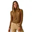 Carve Designs Lea Tissue Turtleneck in Walnut
