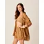 Carve Designs Taylor Linen Tunic in Rum Chambray