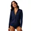 Carve Designs Women's Cruz Rashguard Top in Navy