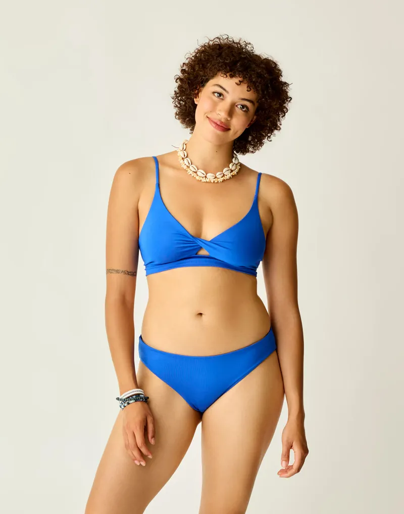 Carve Designs St Barth Reversible Bottom in Billie Blue and Navy