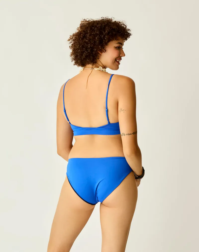 Carve Designs St Barth Reversible Bottom in Billie Blue and Navy-2