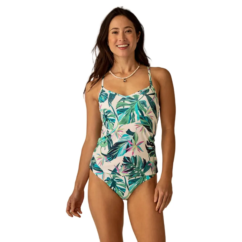 Carve Designs Women's Stinson Tankini in Palmetto