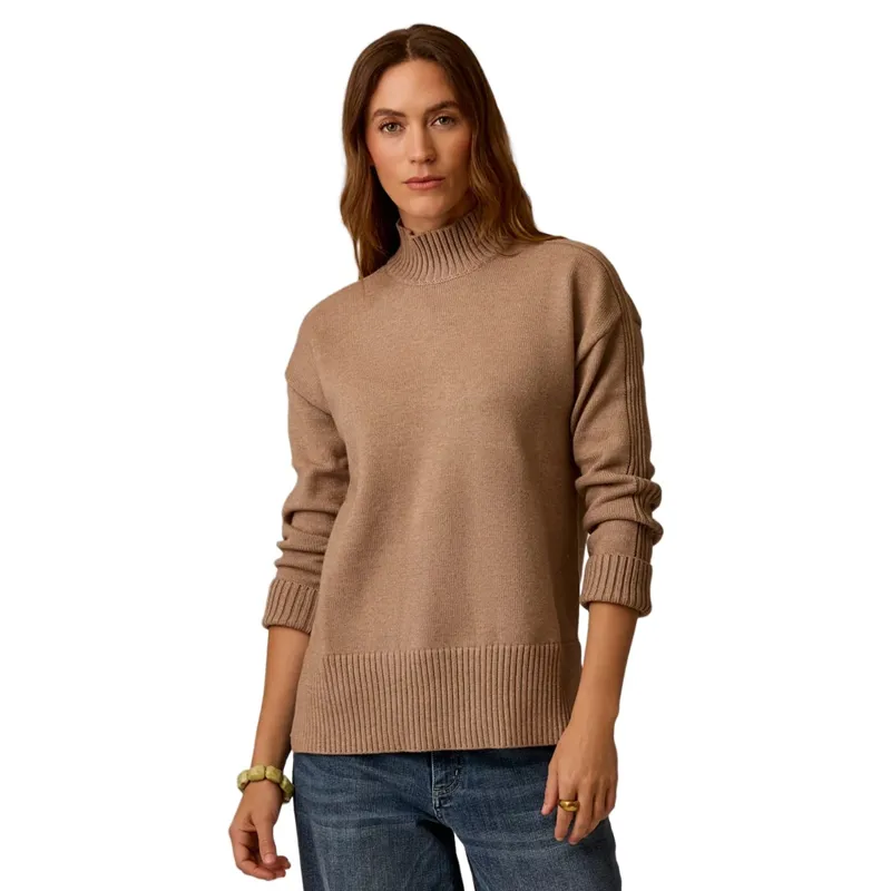 Carve Designs Woodward Sweater in Dark Barley-1