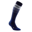 CEP Women's Ski Thermo Merino Tall Sock in Blue/Grey