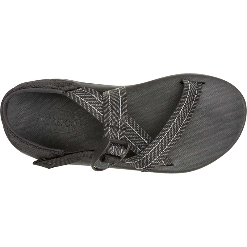 Chaco CushZ Extra Cushioned Sandal in Frond Black-1