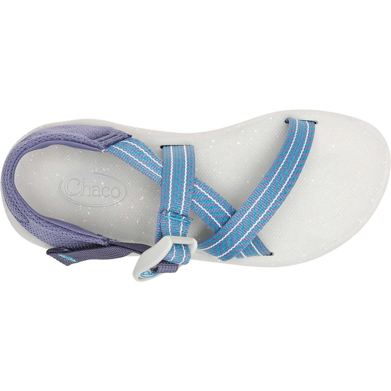 Chaco Women's CushZ Extra Cushioned Sandal in Frond Pacific-1