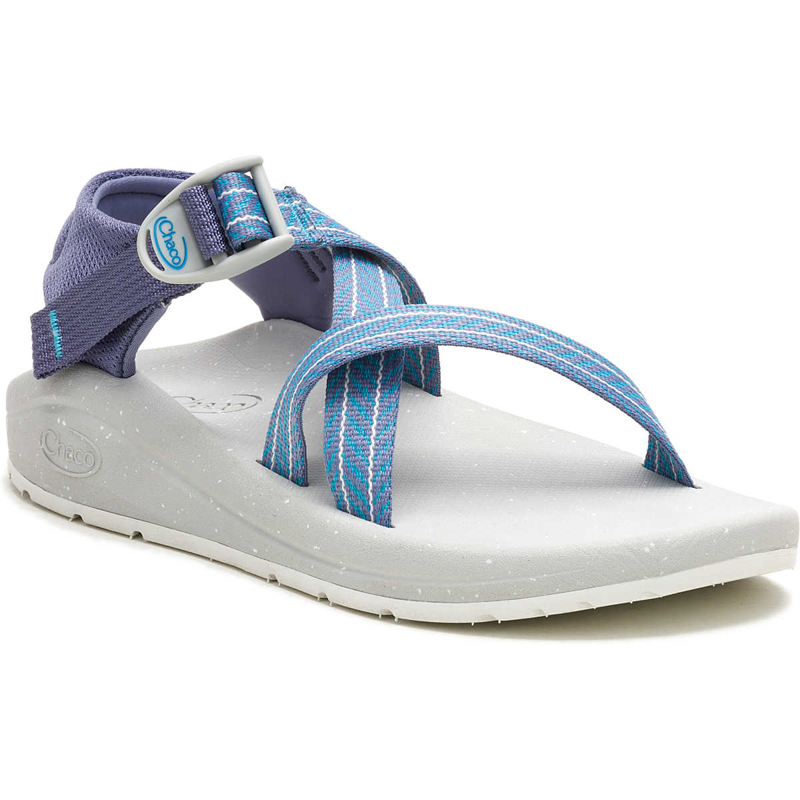 Chaco Women's CushZ Extra Cushioned Sandal in Frond Pacific-2