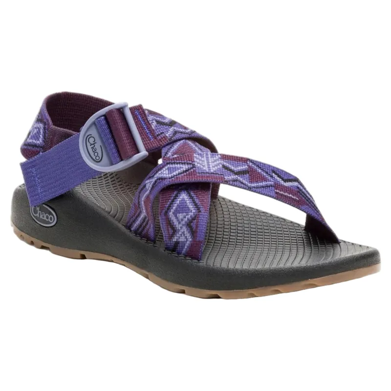 Chaco Women's Mega Z/1 Wide-Strap Classic Sandal in Paddle Grape-1