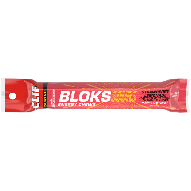 Clif Bar Bloks Strawberry Lemon Energy Chews