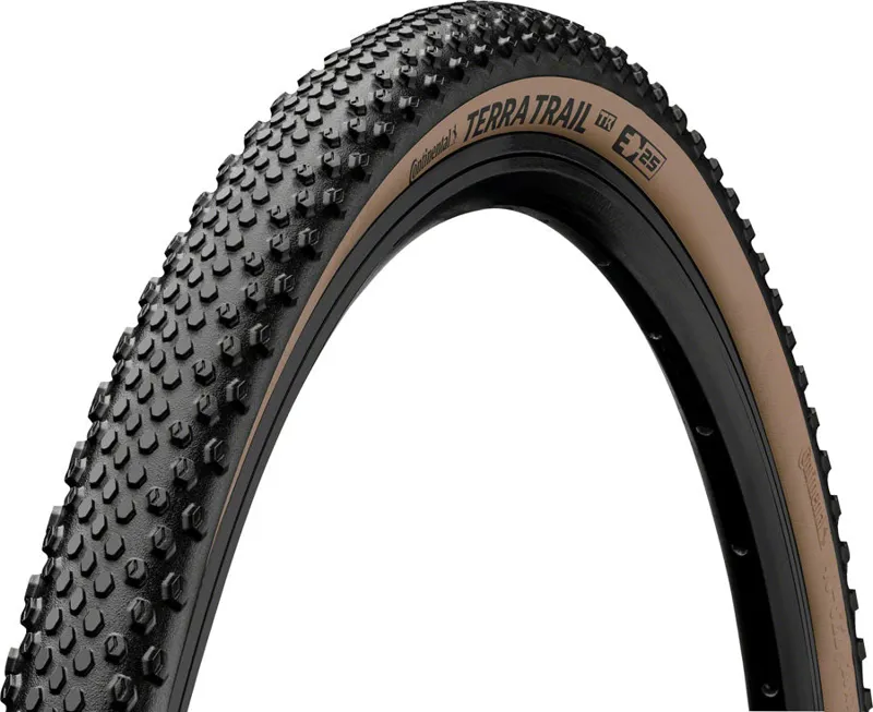 Continental Terra Trail Tire 700 x 40 in Black/Brown Puregrip Shieldwall