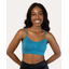 Coobie Women's Scoopneck Cami Bra in Island Blue