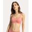 Coobie Women's Scoopneck Cami Bra in Pink Ginger