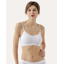 Coobie Women's Scoopneck Cami Bra in White
