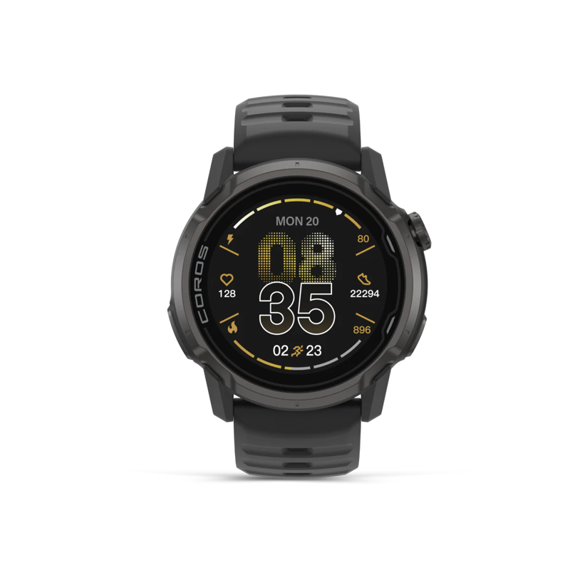 Coros APEX 4 GPS Watch 42mm Silicone Band in Black-1