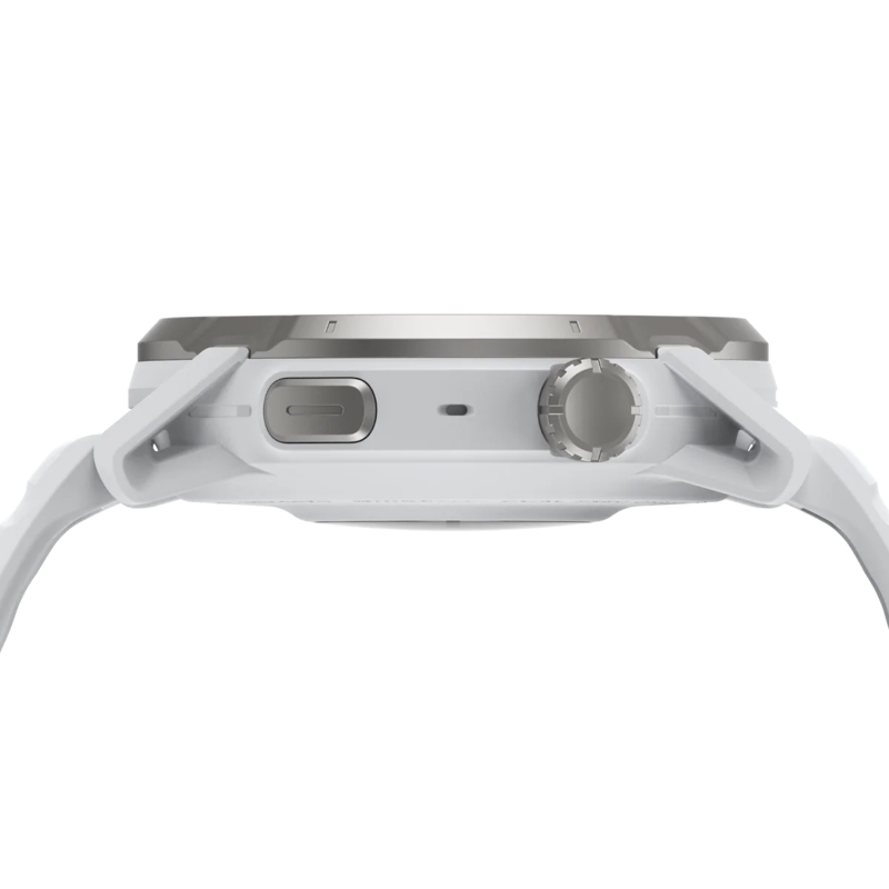 Coros APEX 4 GPS Watch 42mm Silicone Band in White-4