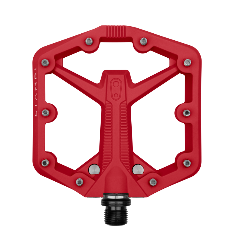 Crank Brothers Stamp 1 Gen 2 Pedals Small in Red