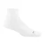 Darn Tough Coolmax Run Quarter Ultra-Lightweight Socks in White