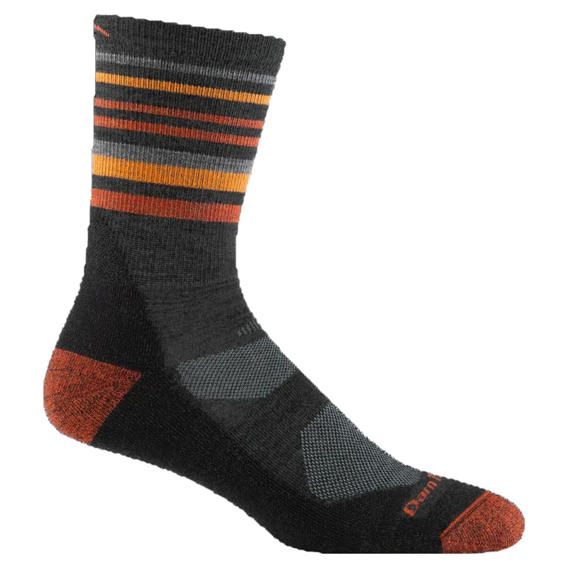 Darn Tough Fastpack Micro Crew LW Cushion Hiking Socks in Charcoal